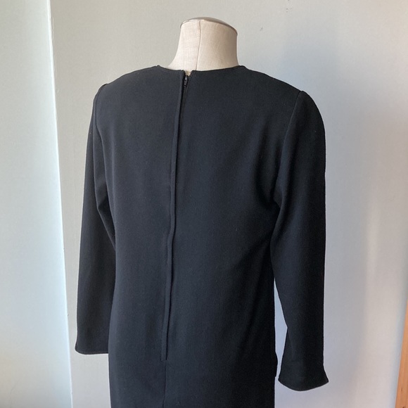 Vintage black wool Town & County - Picture 6 of 12